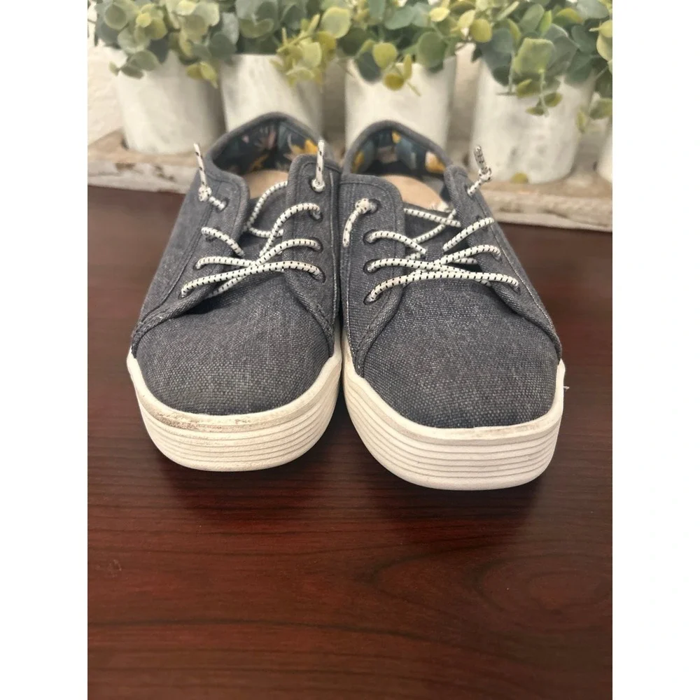 HEYDUDE‎ Cody Youth Craft Linen shoes YT 2
